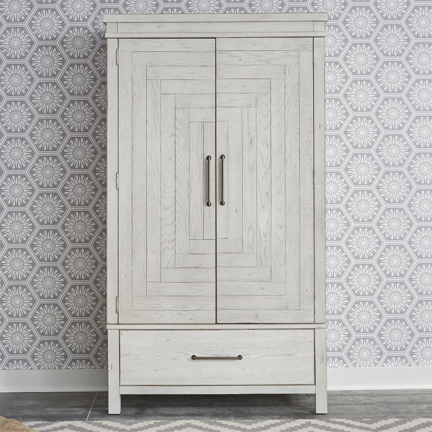 Liberty Furniture Modern Farmhouse 406WBRARM Contemporary 2Door